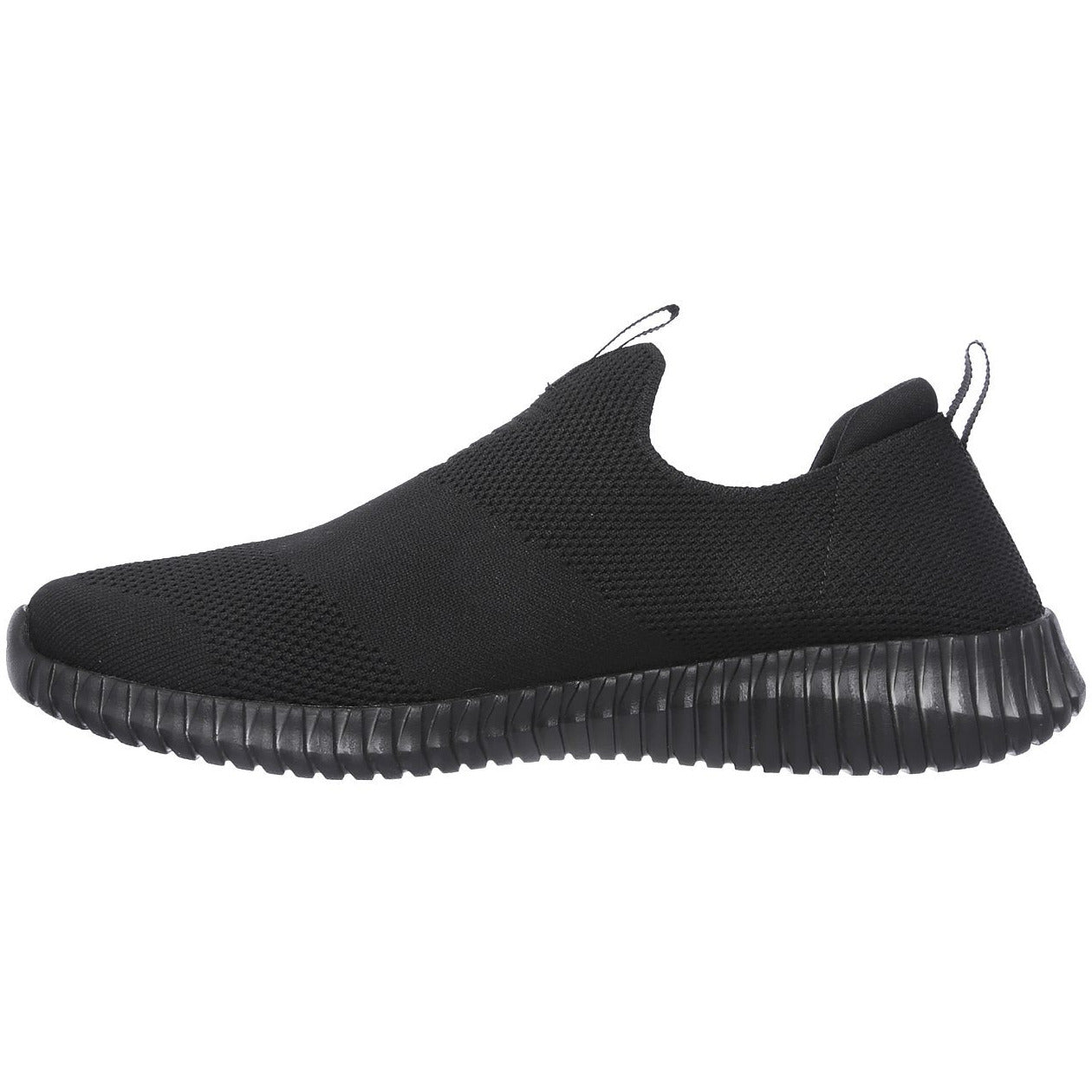 SKECHERS ELITE FLEX - WASIK BLACK - getset-footwear.myshopify.com