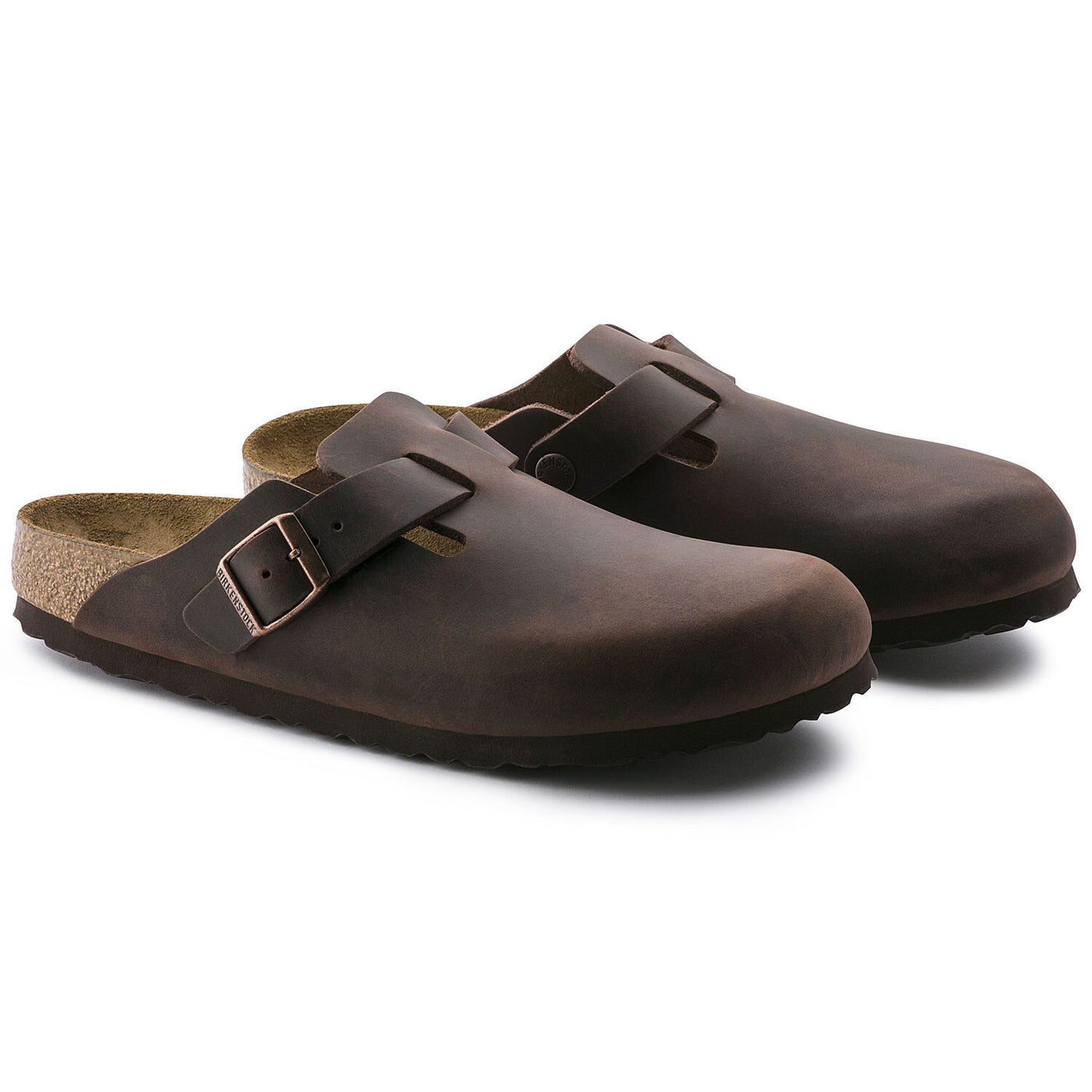 BIRKENSTOCK BOSTON HABANA OILED LEATHER NARROW - getset-footwear.myshopify.com