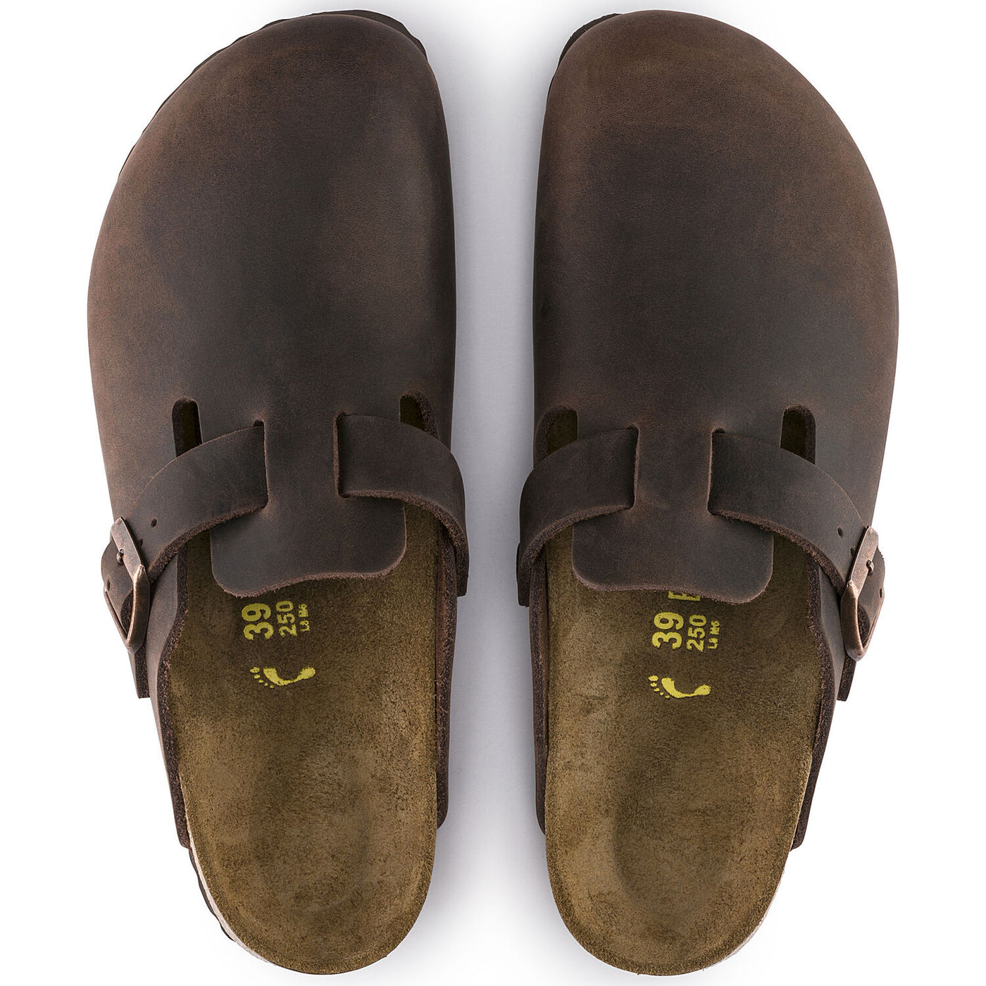 BIRKENSTOCK BOSTON HABANA OILED LEATHER NARROW - getset-footwear.myshopify.com