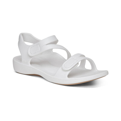 AETREX Jillian Sport Water Friendly Sandal - White