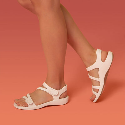 AETREX Jillian Sport Water Friendly Sandal - White