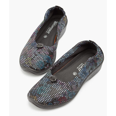 ARCOPEDICO L14 VITRAL BLACK MULTI - getset-footwear.myshopify.com