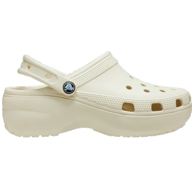 CROCS Classic Platform Clog - Bone