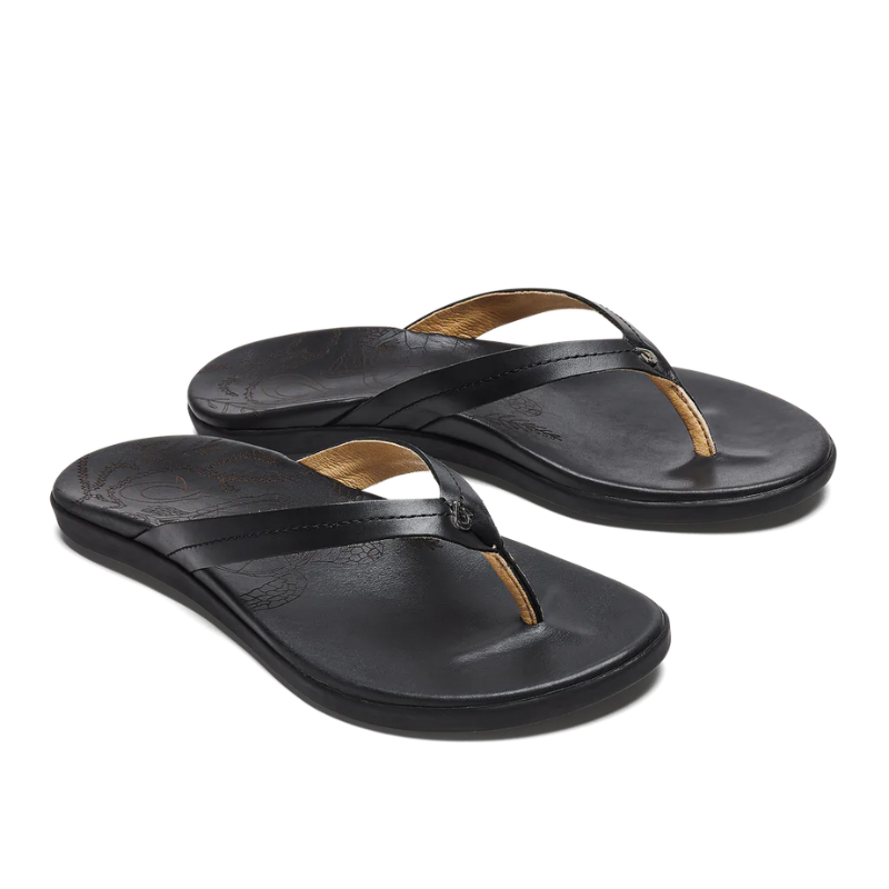 OLUKAI Honu Womens - Black Black