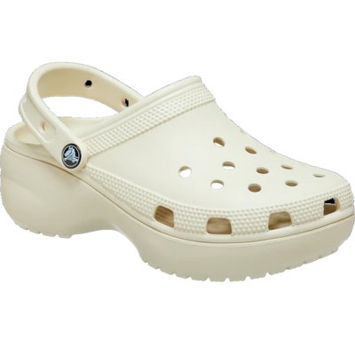 CROCS Classic Platform Clog - Bone