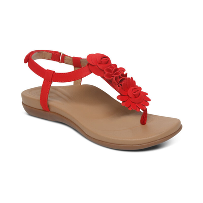 AETREX Charli Slingback Sandal - Red