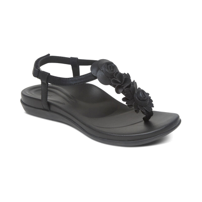 AETREX Charli Slingback Sandal - Black