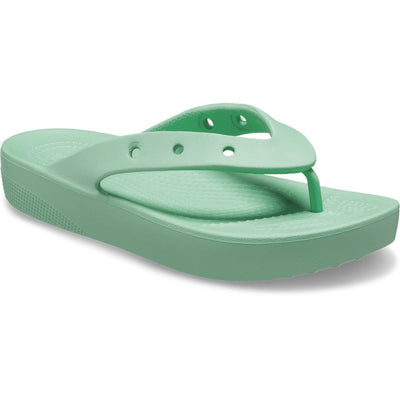 CROCS  Classic Platform  Flip - Jade Stone