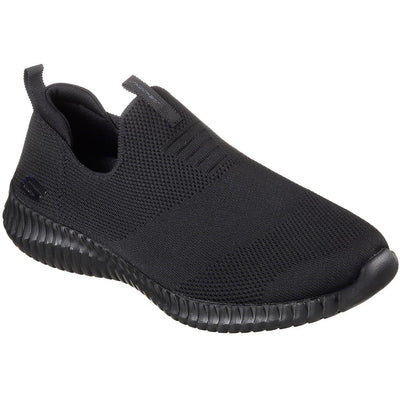 SKECHERS ELITE FLEX - WASIK BLACK - getset-footwear.myshopify.com