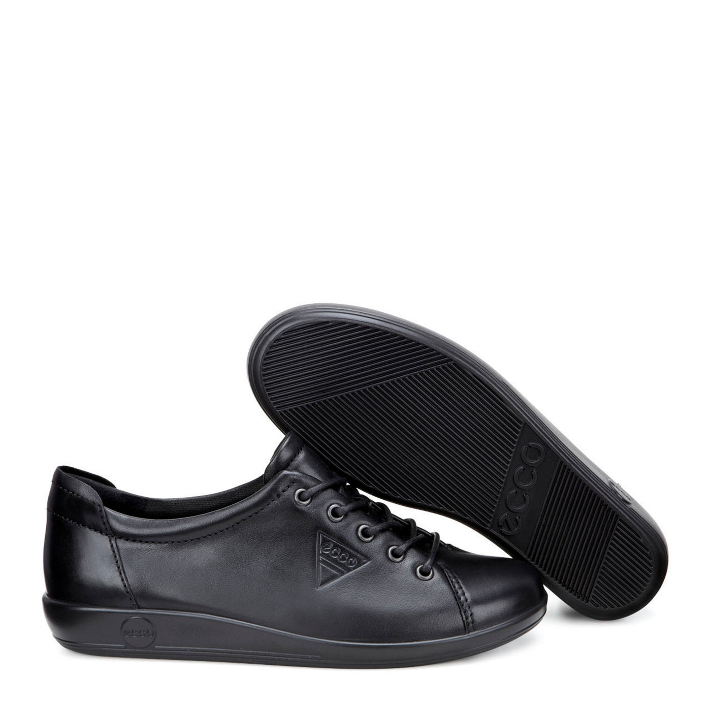 ECCO  Soft 2.0 Tie - Black/Black