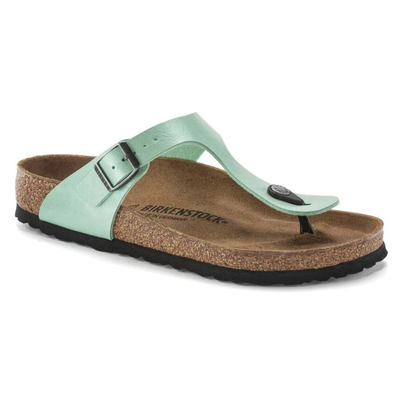 BIRKENSTOCK Gizeh Birko-Flor Regular - Graceful Matcha