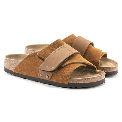 BIRKENSTOCK  Kyoto  Suede/Nubuck Leather Regular - Mink