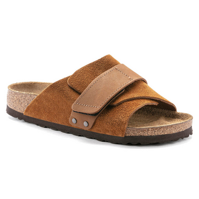 BIRKENSTOCK  Kyoto  Suede/Nubuck Leather Regular - Mink
