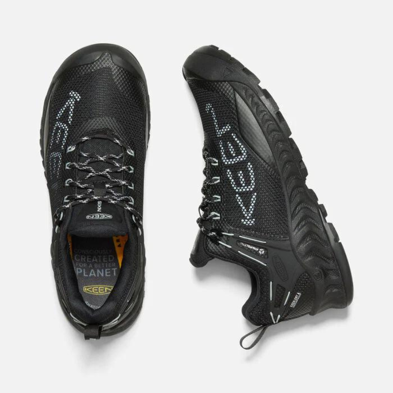 KEEN NXIS EVO Waterproof Womens - Black/Cloud Blue