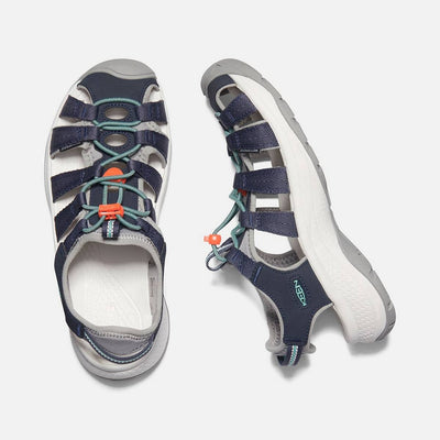 KEEN  Astoria West Sandal - Navy Beveled Glass