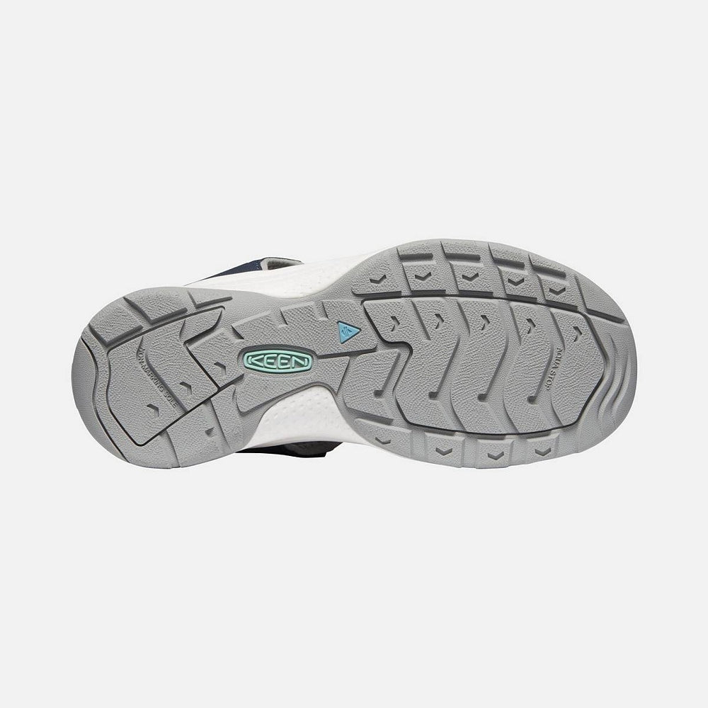 KEEN  Astoria West Sandal - Navy Beveled Glass
