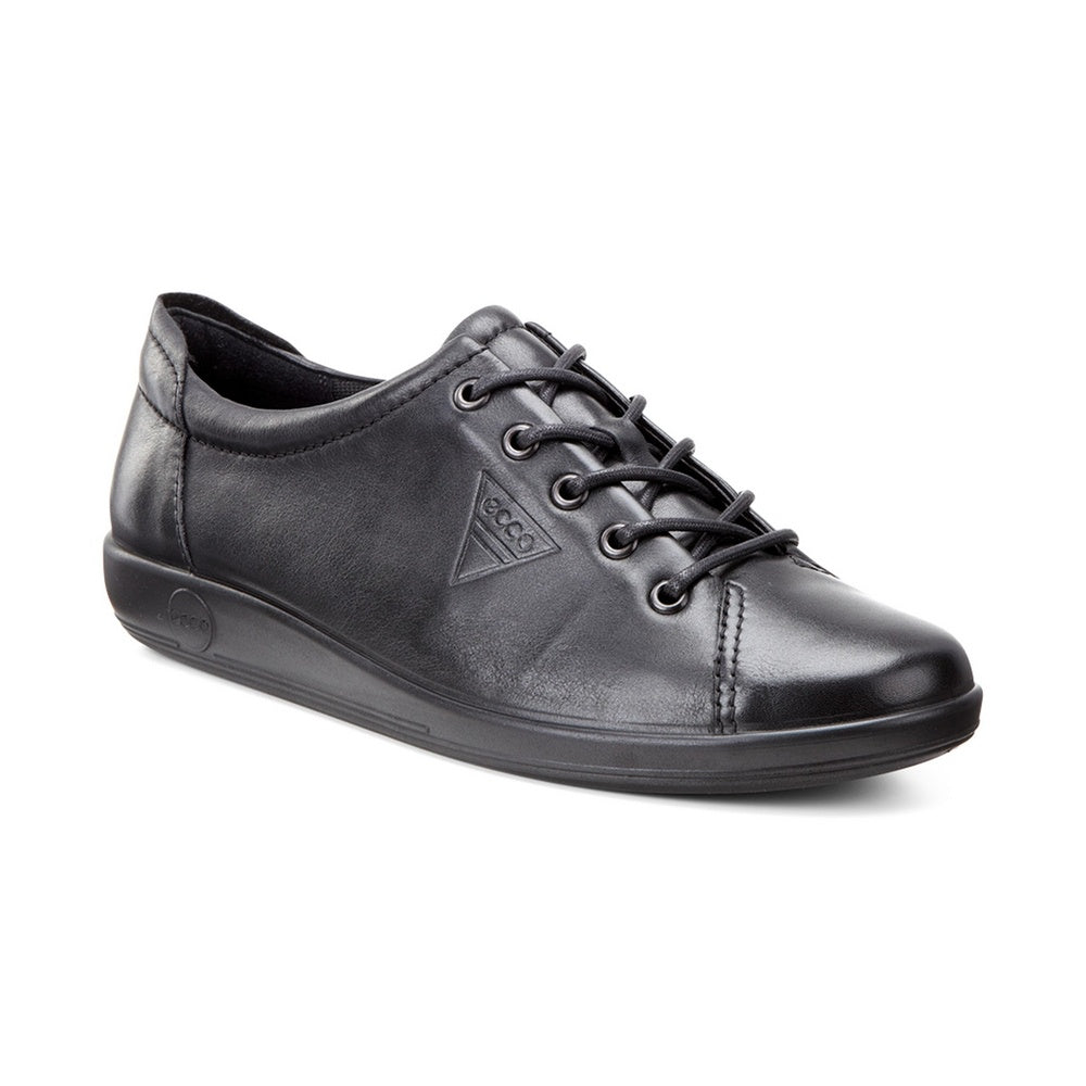 ECCO  Soft 2.0 Tie - Black/Black